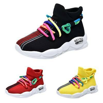 Kid Running Shoes Boys Girls Sneakers Tennis Shoes Casual Lace Up Athletic Shoes