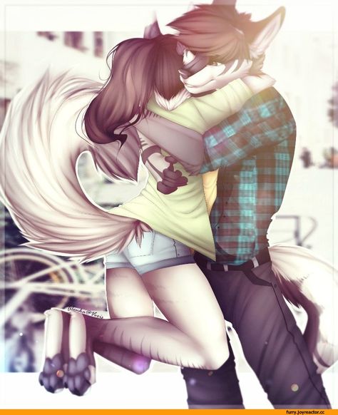 Anime furry couple