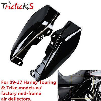 TCMT Chrome Mid-Frame Air Deflector For Harley Davidson Touring /& Trike models 09-17