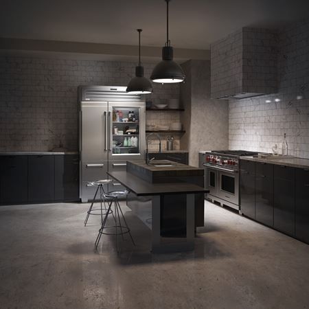 Extreme handcrafted luxury kitchen in private mansion. handpainted ...