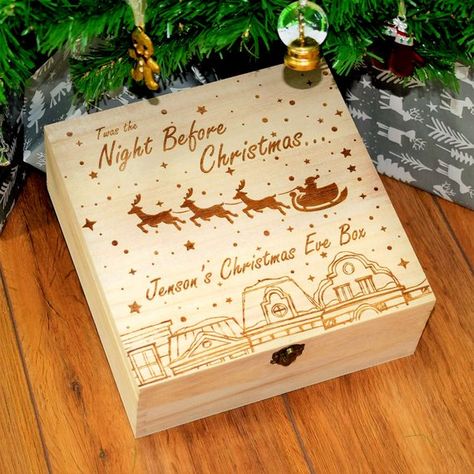 Personalised A4 Christmas Eve Box Sign for your Christmas Eve Box Personalised A4 Christmas Eve Box Sign for your Christmas Eve Box