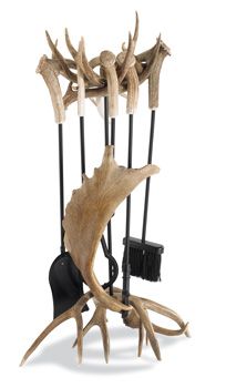 Fireplace Tool Set | Antler Art Accessories | Pinterest | Fireplace tools and Antlers This Pin was discovered by Hill Country Antler Art. Discover (and save!) your own Pins on Pinterest.