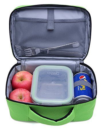 HOMECUBE Large Lunch Bag Insulated Cool Box Food Storage Womens Tote Adults Kids HOMECUBE Large Lunch Bag Insulated Cool Box Food Storage Womens Tote Adults Kids