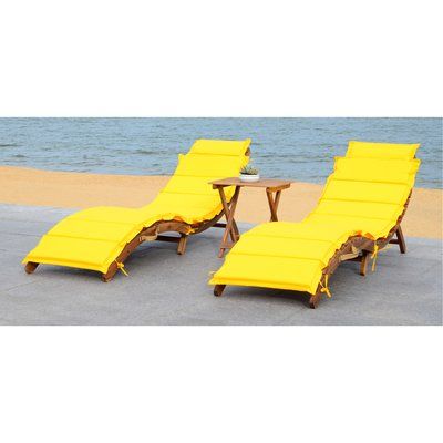 Salma Chaise Lounge With Cushion Fabric Yellow Http Delanico Salma Chaise Lounge With Cushion Fabric