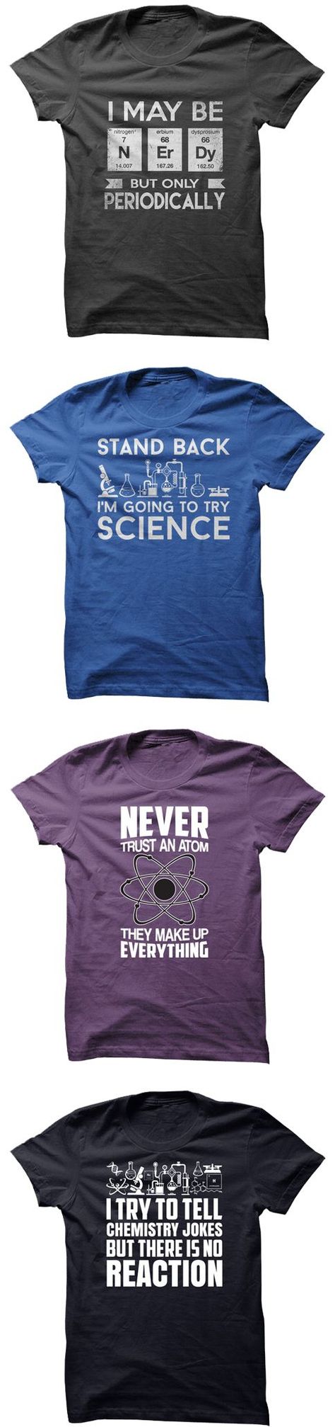 I/'m going to try science! Funny Adult T Shirt Black White Gift Cus Stand back