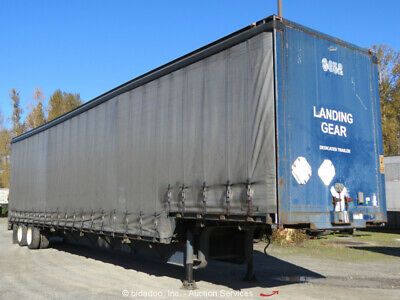 Bradfords Curtainside Trailer Automobile Marketing Trailer