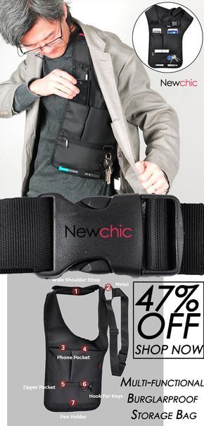 Hidden Invisible Crossboby Bag Multifunctional Burglarproof Storage Bag Hidden Invisible Crossboby Bag Multifunctional Burglarproof Storage Bag