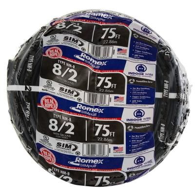 8//2 UF-B x 50/' Southwire Underground Feeder Cable