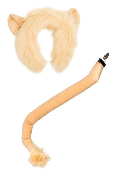 Lion Tail and Ears Set Cosplay Accessories Costume