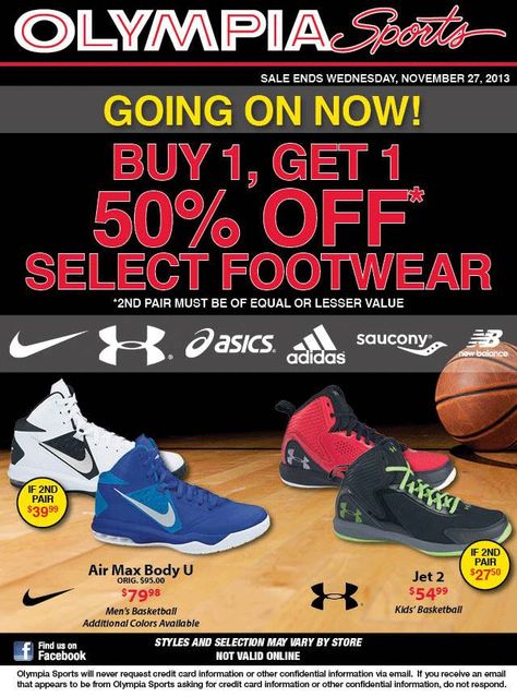 15 best olympia sports images on pinterest olympia hs sports and olympia sports flyer sale