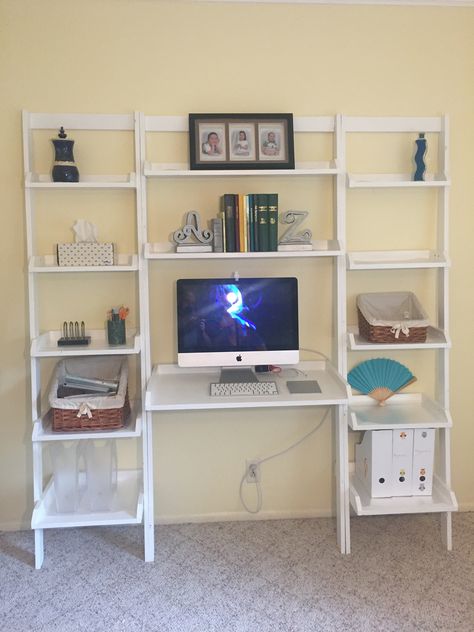 Our Leaning Wall Desk Do It Yourself Home Projects From Ana Our Leaning Wall Desk Do It Yourself