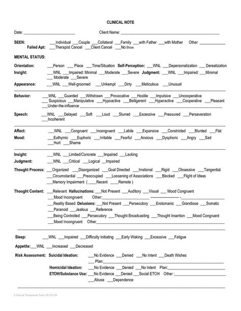 Template Counseling Notes Template Clinical Note Note Mse Progress - psychosocial assessment template Template Counseling Notes Template Clinical Note Note Mse Progress - psychosocial assessment template