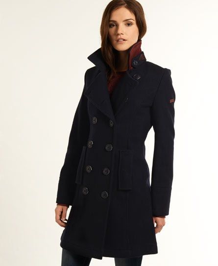 Consistent Actively Progeny Superdry Bridge Coat Noithatvyvy Com Progeny Superdry Bridge Coat, Womens Superdry Classic Pea Coat Navy Blue