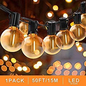Lichterkette Glühbirnen Außen Innen String Hängend Weihnachten Party IP44