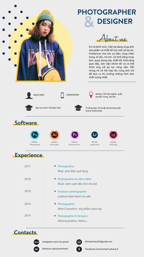 Clean and modern resume portfolio - A7328aace87621c30fa303946c2567c2