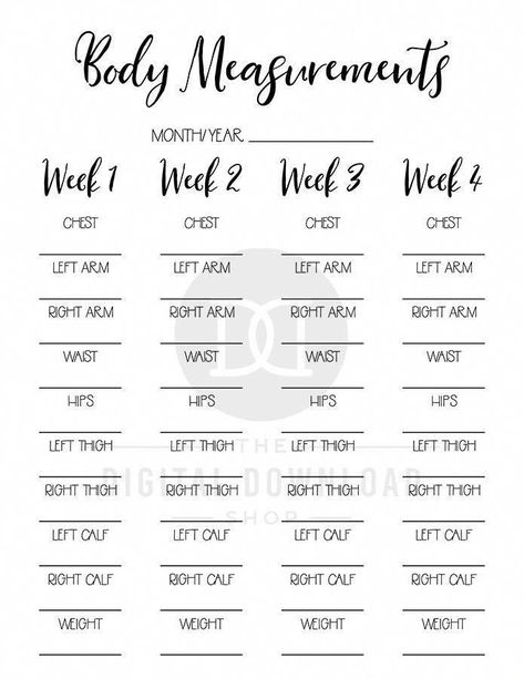 list of measurement body weight loss ideas and measurement measurement tracker