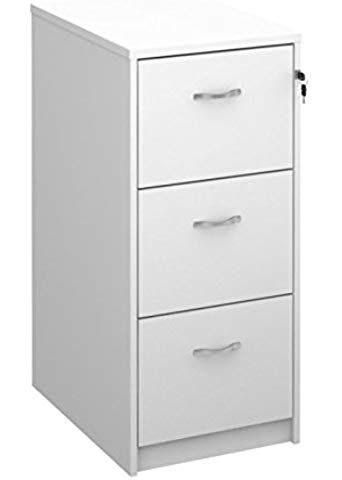 EQUINOX 4-Drawer Wooden Filing Cabinet BEECH