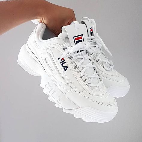 Fila Disruptor White | UK4-7 no halves @ £75 | Shop ... Fila Disruptor White | UK4-7 no halves @ £75 | Shop ...