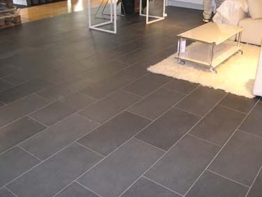 This Is A Good One Too Rectangular Tile Gray Modern Rectangular Tile Gray Modern Contemporary Flooring Rectified Edges Kitchen Ideas Pinterest Contempor