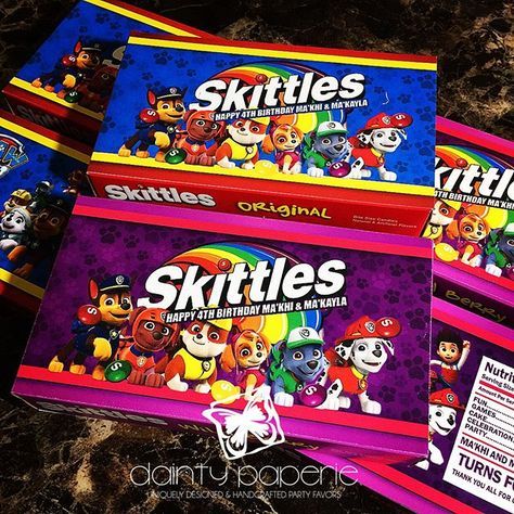 paw patrol skittles