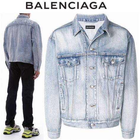 19aw新作 バレンシアガ Balenciaga バックロゴ デニムジャケット メンズ デニムジャケット メンズ メンズファッション デニムジャケット 19aw新作 バレンシアガ Balenciaga バックロゴ デニムジャケット メンズ デニムジャケット メンズ メンズファッション デニムジャケット
