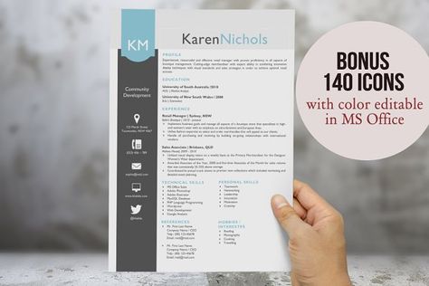 Pin by MONSTERLELE Studio on Design Templates \ Elements - eye catching resume Pin by MONSTERLELE Studio on Design Templates \ Elements - eye catching resume