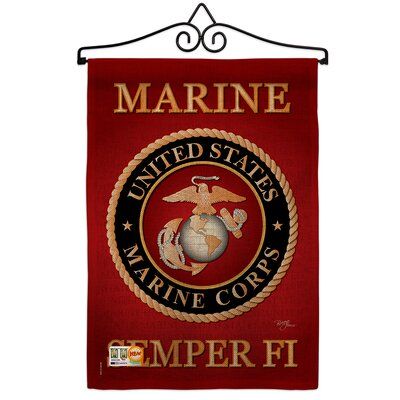 Breeze Decor Marine Corps Burlap 2 Sided Polyester 1 5 X 1 1 Ft 3 Piece Flag Set Breeze Decor Marine Decor Usmc Wallpaper