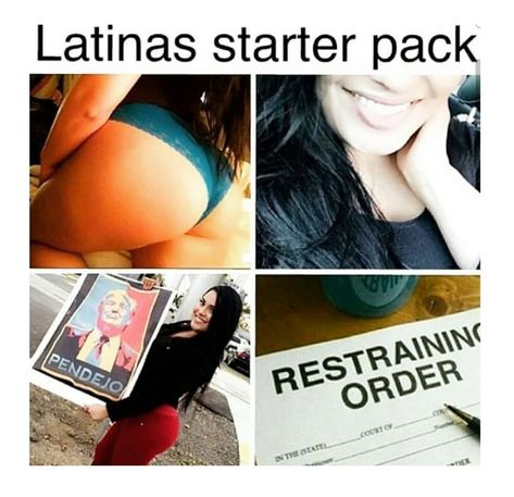 Dating latina starter pack