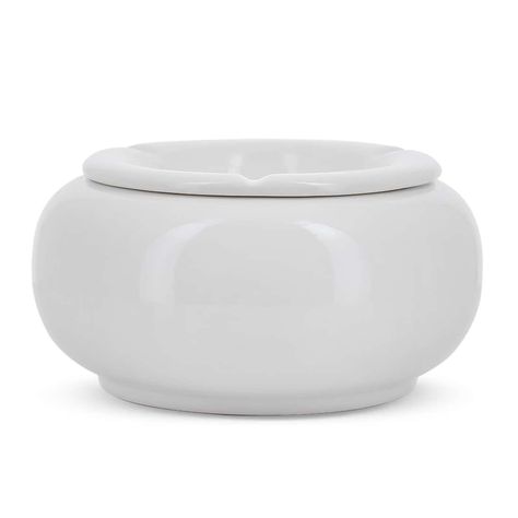 Cendrier en verre rond 16 cm