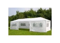 Party Tent Marquee Gazebo Garden & Patio 9x3m Garden Gazebo
