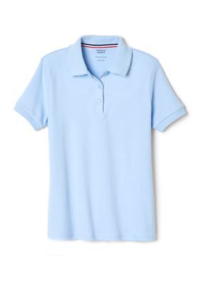 Standard /& Plus School Uniform Polo Shirt French Toast Girls Uniform Long Sleeve Polo with Picot Collar