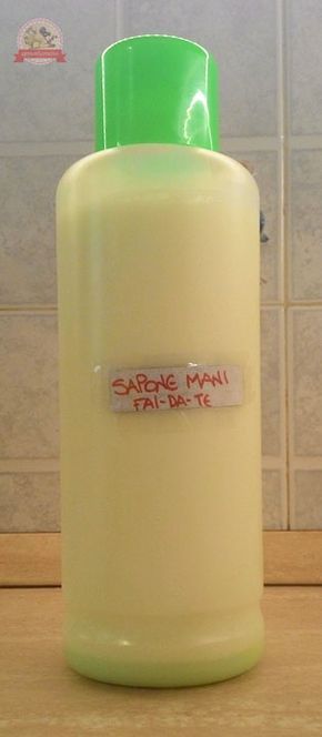 ricetta di dieta detergente liquido