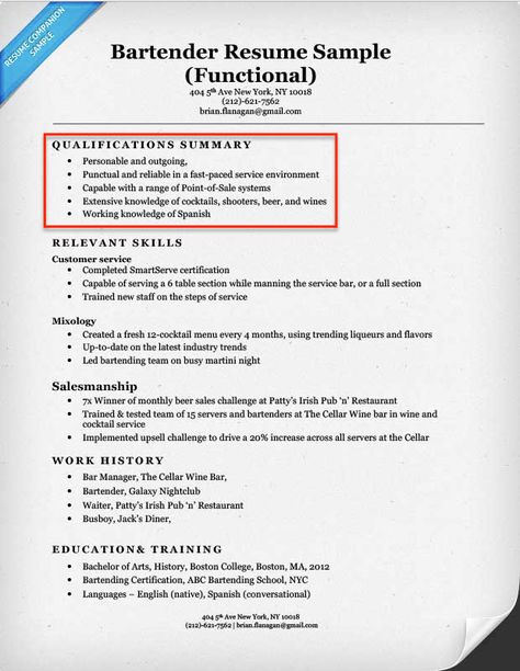create resume profile steps tips amp examples companion executive - bartender server sample resume create resume profile steps tips amp examples companion executive - bartender server sample resume