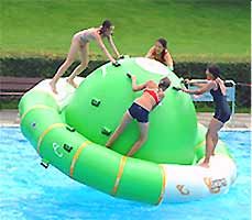 Chezaa Inflatable Pool Float Floaties Blow Up Water Lounge Summer Beach Swimming Pool Chair Multi-Purpose Floating Hammock Party for Toys Kids Adults Water Fun