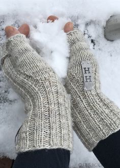 Weihnachtselche stricken dicke Handschuhe süße Kinder Babyhandschuhe