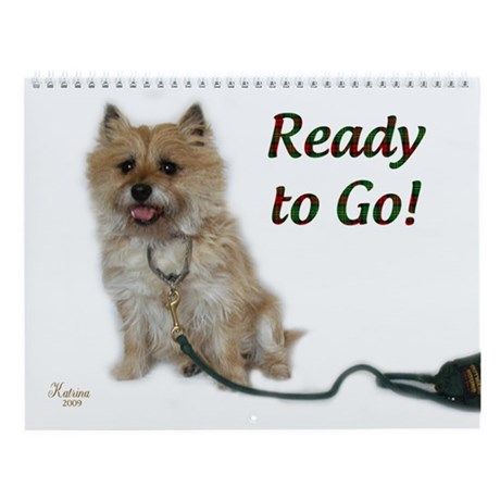 Cairn Terrier Wall Calendar By Train A Cairn Interior Design