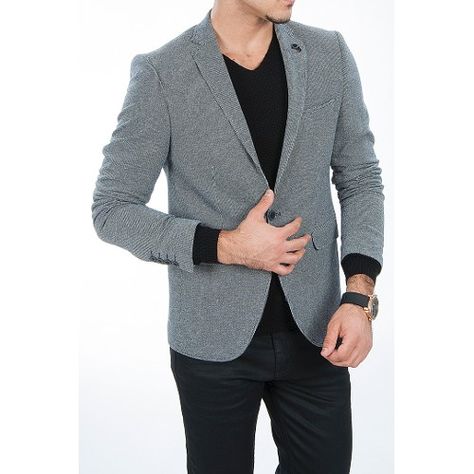 Kircilli Tek Dugme Penye Ceket Gri Erkek Blazer Ceket 424 Blazer Ceket Erkek Giyim Gri Kircilli Tek Dugme Penye Ceket Gri Erkek Blazer Ceket 424 Blazer Ceket Erkek Giyim Gri