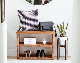 Shoe Rack Console Table Entryway Wood Work Pinterest Shoe Rack Console Table Entryway