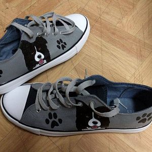 Samoyed Painted Sneakers chaussures personnalisées en toile | Etsy ... Samoyed Painted Sneakers chaussures personnalisées en toile | Etsy ...