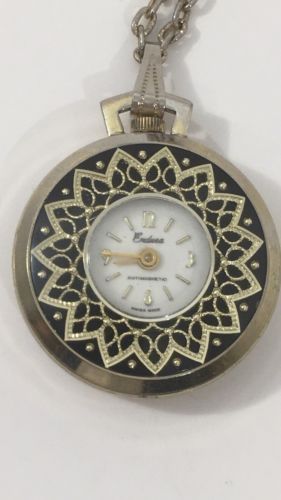 Vintage Swiss Made Endura Wind Up Watch Pendant Watches - Endura Pendant Watch