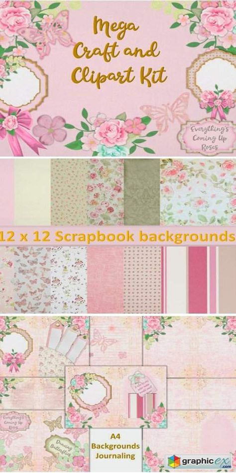 Download Raspberry Sorbet Mega Craft Bundle