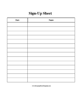 sign in sheet templates parent teacher communication pinterest group sign in sheet template
