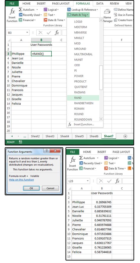 Excel tips 6 slick shortcuts, handy functions and random-number - electronegativity chart template Excel tips 6 slick shortcuts, handy functions and random-number - electronegativity chart template