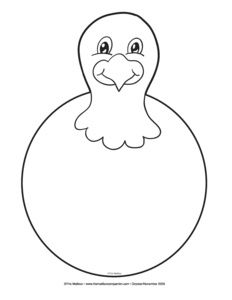 Good results for turkey practice Visitor - The Mailbox Little ones photograph regarding Printable Turkey Template titled Good results for turkey habit Visitor - The Mailbox Young children
