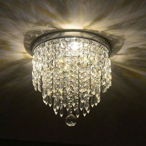 Mercer41 Chingford 8 Light Unique Chandelier Reviews Pendant Ceiling Lamp Crystal Ceiling Light Crystal Chandelier