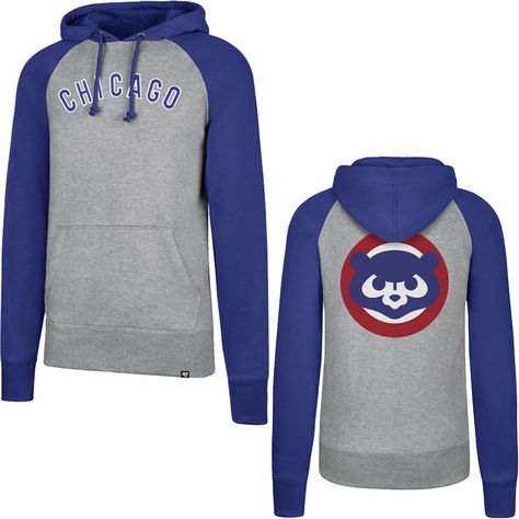 Chicago Cubs Baseball Pullover Hooded Sweatshirt