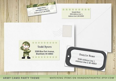 Editable labels army theme printable template military dog tag - mailing address labels template Editable labels army theme printable template military dog tag - mailing address labels template
