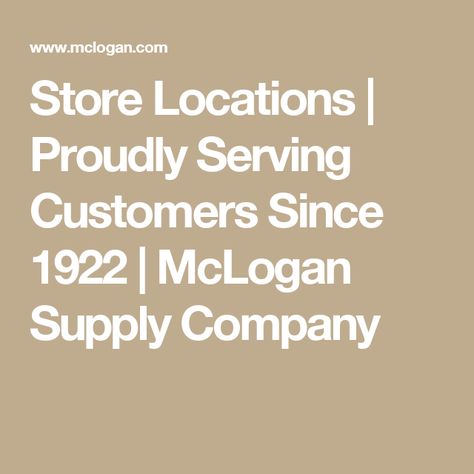Mclogan supply santa ana