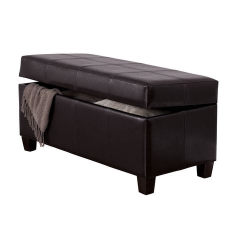 Pin On Storage Chests Pin On Storage Chests, Leather Storage Bench Canada