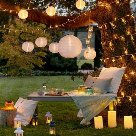 36 Ideas For An Amazing Outdoor Lighting In 2021 Patio Lights Lanterns Decor Garden Seating Outdoor Lanterns Decor, Outdoor Lantern Lighting Ideas